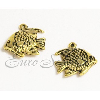 Подвеска мет.№065 20х18мм цв.Gold (цена за 1шт)